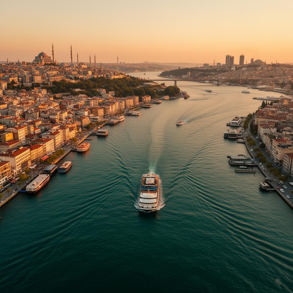 Bosphorus skyline